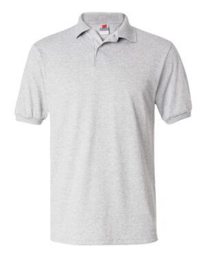 Hanes 054X Unisex EcoSmart® Jersey Polo – Ash