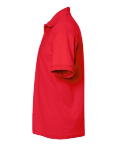 Gildan 8800 Unisex DryBlend® Polo – Red (side)