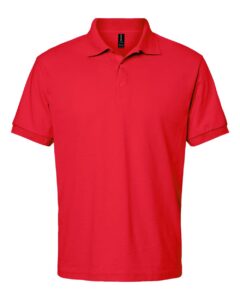 Gildan 8800 Unisex DryBlend® Polo – Red