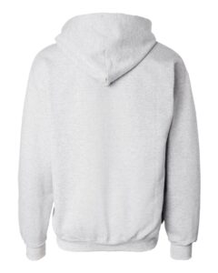 Hanes F280 Unisex Ultimate Cotton® Full-Zip Hooded Sweatshirt – Ash (back)