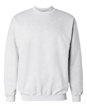 Hanes F260 Unisex Ultimate Cotton® Crewneck Sweatshirt – Ash