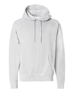 Hanes P170 Unisex EcoSmart® Hooded Sweatshirt – Ash
