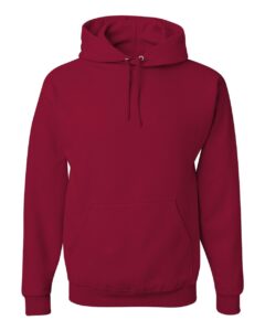 JERZEES 996MR Unisex NuBlend® Hooded Sweatshirt – Cardinal
