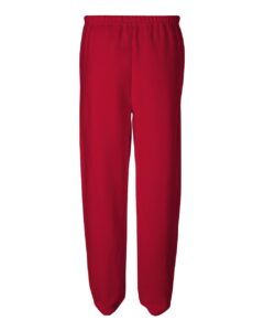 JERZEES 973MR Unisex NuBlend® Sweatpants – True Red (back)