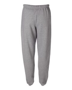 JERZEES 4850MR Unisex Super Sweats NuBlend® Sweatpants with Pockets – Oxford (back)