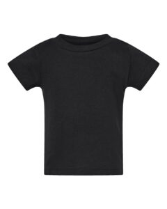 Rabbit Skins 3401 Infant Cotton Jersey Tee – Black