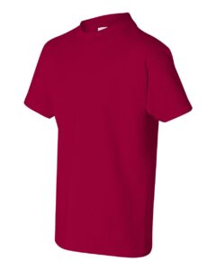 Hanes 5450 Youth Authentic T-Shirt – Deep Red (side)