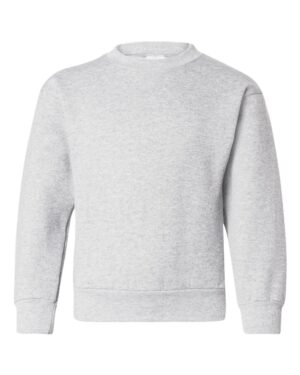 Hanes P360 Youth EcoSmart® Crewneck Sweatshirt – Ash