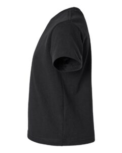 Rabbit Skins 3301J Youth Juvy T-Shirt – Black (side)