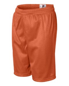 Badger 2207 Youth Pro Mesh 6″ Shorts – Burnt Orange (side)