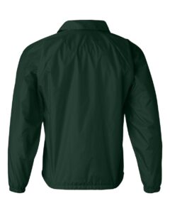 Augusta Sportswear 3100 Men’s Coach’s Jacket – Dark Green (back)