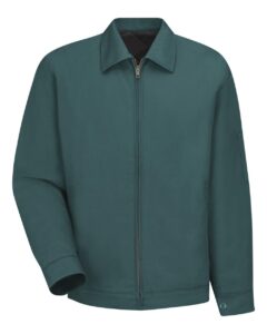 Red Kap JT22 Men’s Waist Length Jacket – Spruce Green