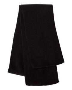 Sportsman SP04 Knit Scarf – Black