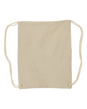 Liberty Bags 8875 Canvas Drawstring Backpack
