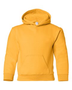 Gildan 18500B Youth Heavy Blend™ Hooded Sweatshirt – Gold