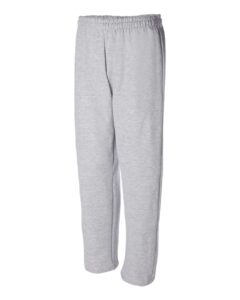 Gildan 18400 Unisex Heavy Blend™ Open-Bottom Sweatpants – Sport Grey (side)