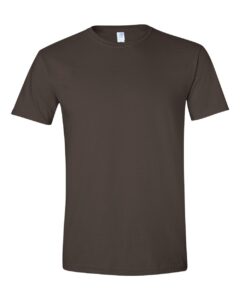 Gildan 64000 Unisex Softstyle® T-Shirt – Dark Chocolate
