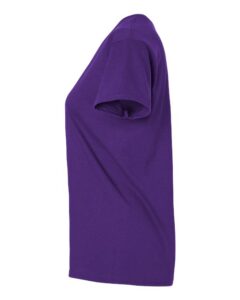 Gildan 2000L Women’s Ultra Cotton® T-Shirt – Purple (side)