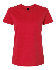 Gildan 2000L Women’s Ultra Cotton® T-Shirt – Red