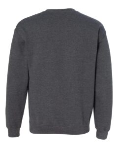 Gildan 18000 Unisex Heavy Blend™ Crewneck Sweatshirt – Dark Heather (back)