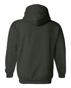 Gildan 18500 Unisex Heavy Blend™ Hooded Sweatshirt – Forest (back)