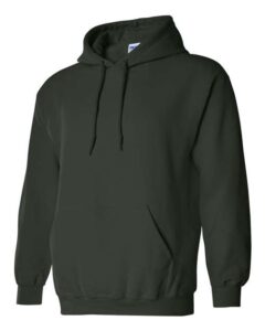 Gildan 18500 Unisex Heavy Blend™ Hooded Sweatshirt – Forest (side)
