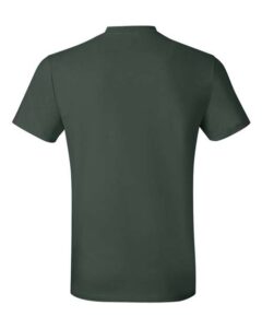 Hanes 4980 Unisex Perfect-T T-Shirt – Deep Forest (back)