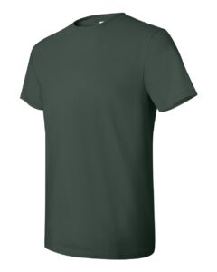 Hanes 4980 Unisex Perfect-T T-Shirt – Deep Forest (side)
