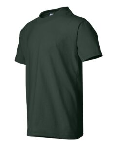 Hanes 5370 Youth EcoSmart® T-Shirt – Deep Forest (side)