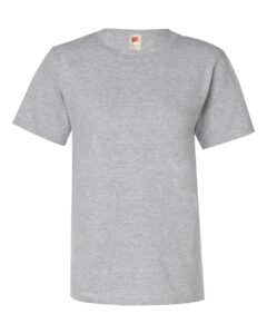 Hanes 5680 Women’s Essential-T T-Shirt – Light Steel