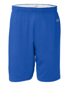 Champion 8187 Unisex Cotton Gym Shorts – Royal Blue