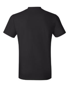 Hanes 4980 Unisex Perfect-T T-Shirt – Black (back)