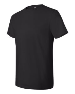 Hanes 4980 Unisex Perfect-T T-Shirt – Black (side)