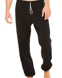 BELLA + CANVAS 3737 Unisex Sponge Fleece Long Scrunch Pants