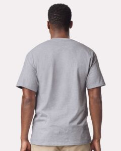 Gildan 2000T Men’s Tall Ultra Cotton® T-Shirt – Sport Grey (on model back)