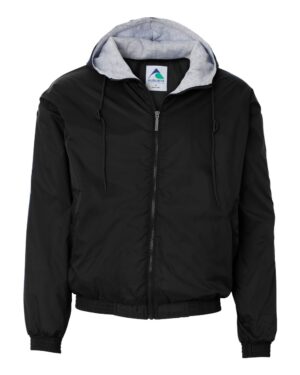 Augusta Sportswear 3280 Unisex Fleece Lined Hooded Jacket – Black