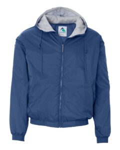 Augusta Sportswear 3280 Unisex Fleece Lined Hooded Jacket – Royal