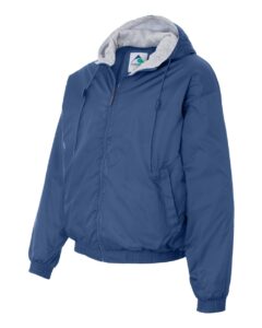 Augusta Sportswear 3280 Unisex Fleece Lined Hooded Jacket – Royal (side)