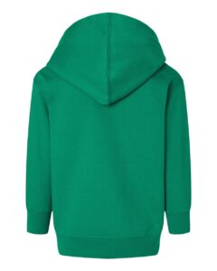 Rabbit Skins 3326 Toddler Pullover Fleece Hoodie – Kelly (back)