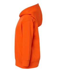 Rabbit Skins 3326 Toddler Pullover Fleece Hoodie – Orange (side)