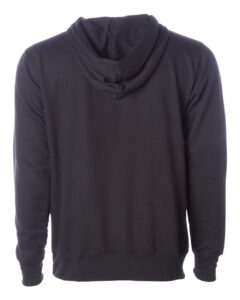Independent Trading Co. SS4500 Unisex Midweight Hooded Sweatshirt – Black (back)