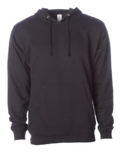 Independent Trading Co. SS4500 Unisex Midweight Hooded Sweatshirt – Black