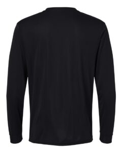 Augusta Sportswear 788 Unisex Nexgen Performance Long Sleeve T-Shirt – Black (back)