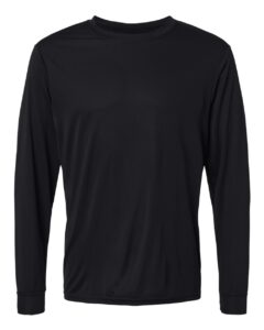 Augusta Sportswear 788 Unisex Nexgen Performance Long Sleeve T-Shirt – Black