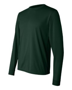 Augusta Sportswear 788 Unisex Nexgen Performance Long Sleeve T-Shirt – Dark Green (side)