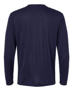 Augusta Sportswear 788 Unisex Nexgen Performance Long Sleeve T-Shirt – Navy (back)