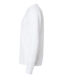 Augusta Sportswear 788 Unisex Nexgen Performance Long Sleeve T-Shirt – White (side)