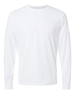 Augusta Sportswear 788 Unisex Nexgen Performance Long Sleeve T-Shirt – White