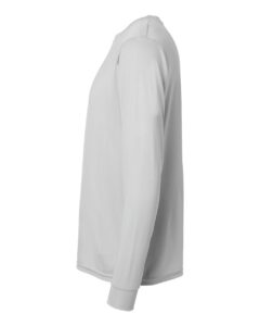 Augusta Sportswear 788 Unisex Nexgen Performance Long Sleeve T-Shirt – Silver (side)