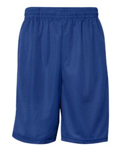 Badger 7219 Men’s Pro Mesh 9″ Shorts with Pockets – Royal